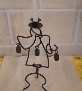 Bell Shaped Angel Candle Holder